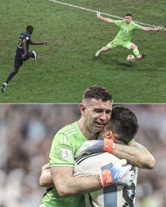 Emiliano Martinez last minute god-mode save that led to Argentina's win of the 2022 world cup