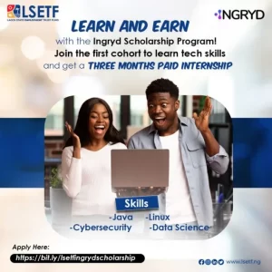 LSETF/Ingryd Tech Talent Accelerator Scholarship Program