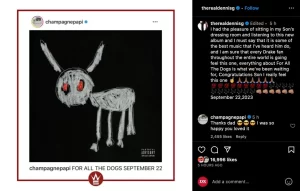 Drake Announces For All The Dogs Release Date