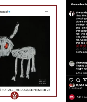 Drake Announces For All The Dogs Release Date