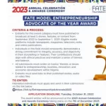 How to Apply for FATE Model Entrepreneurship Award