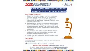 How to Apply for FATE Model Entrepreneurship Award