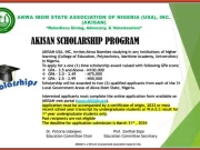 AKISAN 2024 Undergraduate Scholarship for Nigeria Students AKISAN Undergraduate Scholarship for Nigerian Students 2024