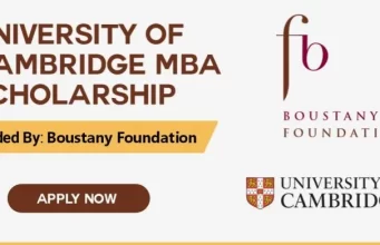 Boustany Foundation Cambridge University MBA Scholarship 2024