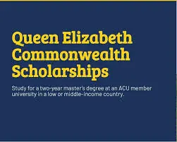 Fully Funded Queen Elizabeth Commonwealth 2025 Scholarships (QECS) for Master’s Degree