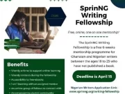 APPLY: Sprinng Writing Fellowship Online Mentorship Program 2024 Sprinng Writing Fellowship Online Mentorship Program