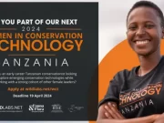 Apply: Women in Conservation Technology Program 2024 Women in Conservation Technology Program 2024