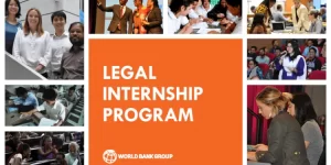 World Bank Legal Internship Program 2024