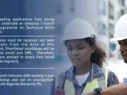 APPLY: Nigerian Breweries Plc/ITF/NECA Technical Skills Dev. Program 2024 Nigerian Breweries Plc