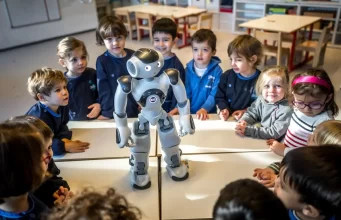 Switzerland school turns to robot for teaching nursery pupils