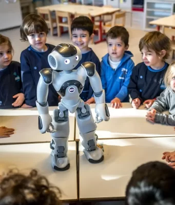 Switzerland school turns to robot for teaching nursery pupils