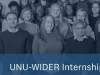 UNU-WIDER Internship Program