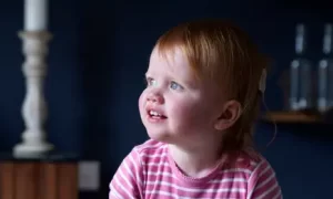 Children born deaf: Opal Sandy