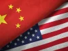 USA and China Flags