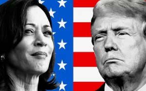 Kamala Harris and Donald Trump