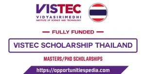 Fully Funded VISTEC Scholarship 2025