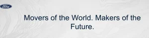 Ford Motor Next Generation Graduate Programme 2025