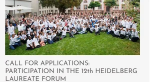 Heidelberg Laureate Forum for Researchers 2025