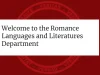 Romance languages and Literatures Department