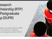 Deakin University RTP Scholarship 2025 Deakin University RTP Scholarship 2025
