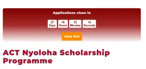 ACT Nyoloha Scholarship Programme 2025 for Young South African Artists