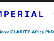CLARITY-Africa PhD Scholarship 2025 CLARITY-Africa PhD Scholarship 2025 – Fully Funded PhD for African Students