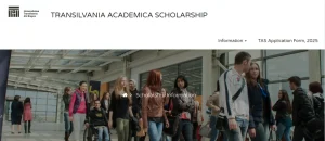 Transilvania Academica Scholarship 2025 for International Students in Romania