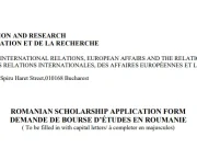 Romanian Government ARICE Scholarship 2025 Romanian Government ARICE Scholarship 2025