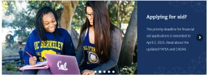 Berkeley University Undergraduate Scholarship 2025