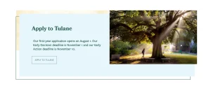 Tulane University Undergraduate Scholarship 2026