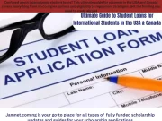 Ultimate Guide to Student Loans for International Students in the USA & Canada Ultimate Guide to Student Loans for International Students in the USA & Canada