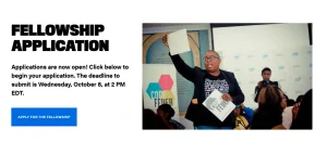 Apply for the Echoing Green Fellowship. This program supports bold leaders tackling global challenges with mentorship and project funding up to $20,000