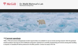 Fully Funded McGill University Research Scholarship 2026 for Passionate Geography Undergraduate, Master’s, and PhD students in Canada