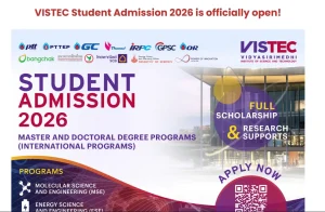 Fully Funded VISTEC Scholarships 2026 at the Vidyasirimedhi Institute of Science & Technology in Thailand