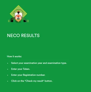 How to Check Your NECO 2025 Results (Internal) - Step by Step Guide