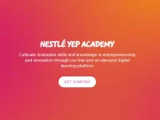 Nestle YEP Academy Entrepreneurship Training Programme 2026 With Free Certificates Learn how Nestle YEP Academy offers free on-demand online courses to help you develop essential skills in entrepreneurship and innovation, providing a pathway to a career with Nestlé and beyond