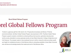 Borel Global Fellows Program 2026: Full Scholarship & $25,000 Stipend at Iowa State University for African Students (CALS) in USA Borel Global Fellows Program 2026 - Full Scholarship & 25,000 Stipend at Iowa State University for African Students (CALS) in USA