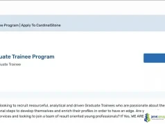 CardinalStone Graduate Trainee Program 2026: Financial Services Recruitment for Graduates CardinalStone Graduate Trainee Program 2026 - Financial Services Recruitment for Graduates