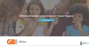 GBfoods Africa Graduate Trainee Program 2026