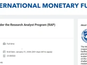 International Monetary Fund (IMF) Research Analyst Program 2026 in USA for Motivated Research Analyst International Monetary Fund Research Analyst Program 2026 in USA for Motivated Research Analyst