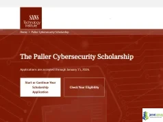 Paller Cybersecurity Scholarship 2026: Fully Funded SANS Certificate, Undergraduate & Masters in USA Paller Cybersecurity Scholarship 2026 - Fully Funded SANS Certificate, Undergraduate & Masters in USA