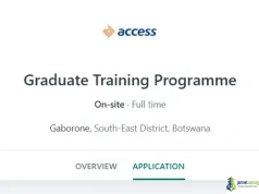 Access Bank Graduate Training Program 2026