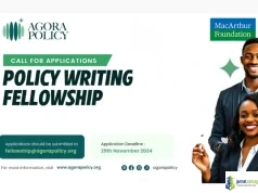 Agora Policy Writing Fellowship 2026: 3-Month Policy Programme in Nigeria (MacArthur Foundation Supported) Agora Policy Writing Fellowship 2026