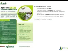 AgricTech Empowerment Network 2026: Fully Funded Undergraduate Scholarship for Nigerian Students AgricTech Empowerment Network 2026 - Fully Funded Undergraduate Scholarship for Nigerian Students