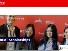 British Council GREAT Scholarship 2026: £10K-£15K UK Masters Funding for 18 Countries British Council GREAT Scholarship 2026