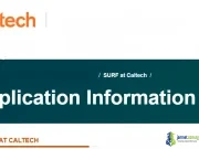 CALTECH SURF Program 2026 - Fully Funded 10-Week Undergraduate Research Internship & 8,110 Stipend