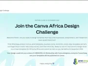 Canva Africa Design Challenge 2025 | $10,000 for African Designers Canva Africa Design Challenge 2025