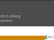 City of Johannesburg Internships 2026: R10k Stipend for SA Graduates City of Johannesburg Internships 2026