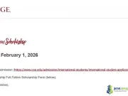 Coe College Global Leadership Scholarship 202 - Full Tuition USA Degree for International Students
