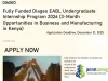 Fully Funded Diageo EABL Undergraduate Internship Program 2026 (3-Month Opportunities in Business and Manufacturing in Kenya) Diageo EABL Undergraduate Internship Program 2026